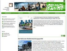Tablet Screenshot of nationale-stadtentwicklungspolitik.de